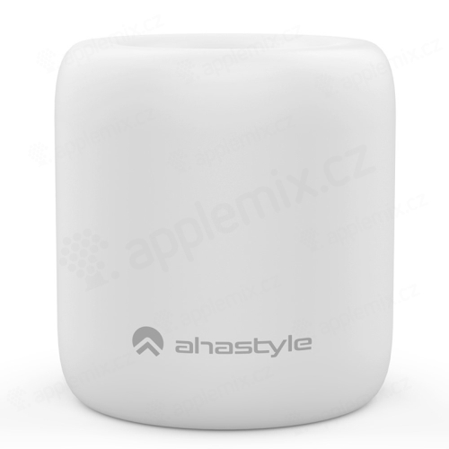 Stojan / držiak AHASTYLE pre Apple Pencil 1 / 2 - silikónový povrch - biely