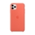 Originální kryt pro Apple iPhone 11 Pro Max - silikonový - oranžový