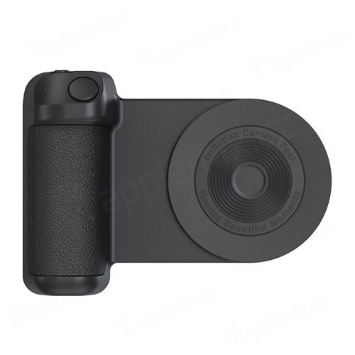 Rukojeť pro fotografování / dálková spoušť pro Apple iPhone - Bluetooth - podpora MagSafe - černá