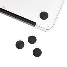 Náhradní spodní gumové podložky pro Apple MacBook Air (modely A1370, 1369, 1466, 1465) - 4ks - černé