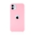 Kryt pre Apple iPhone 11 - gumový - príjemný na dotyk - s výrezom pre logo - ružový