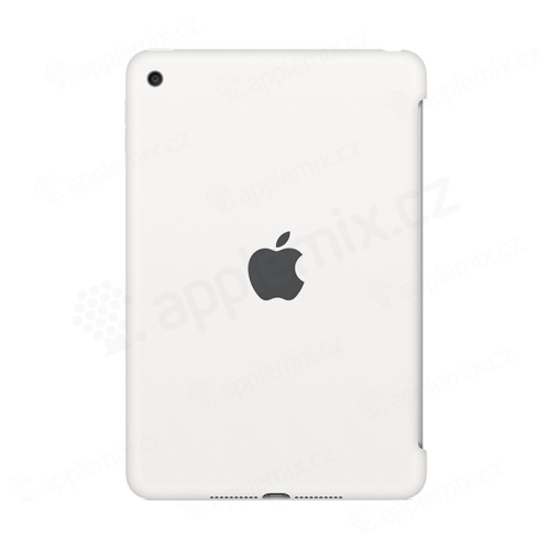 Originální kryt pro Apple iPad mini 4 - výřez pro Smart Cover - silikonový - bílý