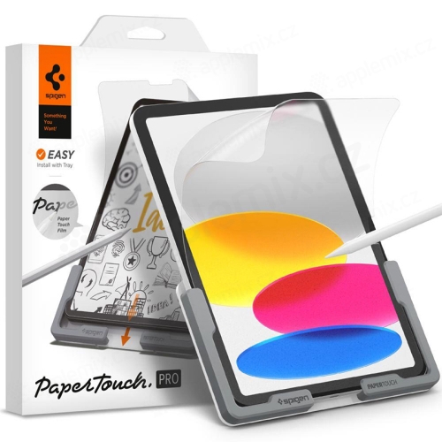 Ochranná fólie SPIGEN Paper Touch pro Apple iPad 10 (10,9") - pocit psaní na papír - matná