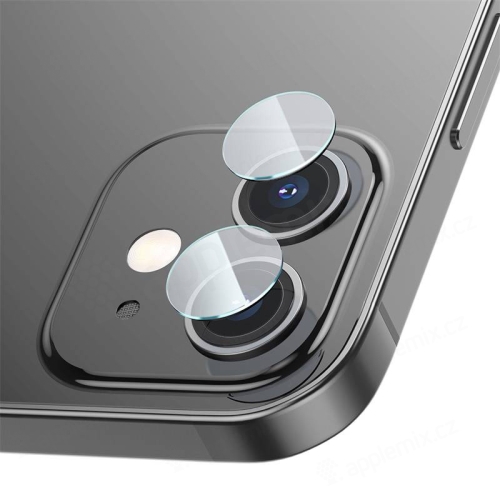 Tvrzené sklo (Tempered Glass) BASEUS pro Apple iPhone 12 mini / 12 - na čočku zadní kamery - 0,1mm
