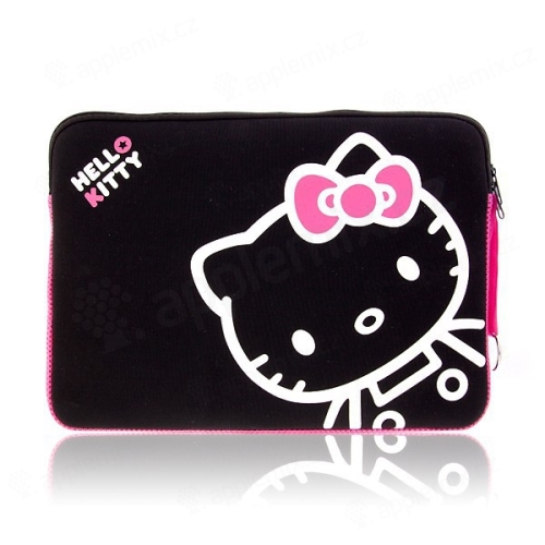 Pouzdro pro Apple MacBook 13.3 - Hello Kitty - černé