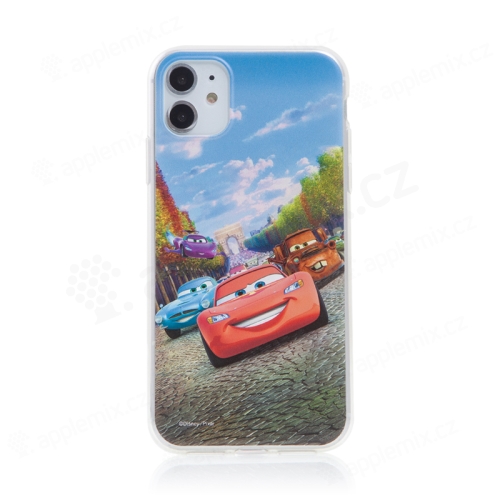 Kryt Disney pre Apple iPhone 11 - Cars - gumový - farebný
