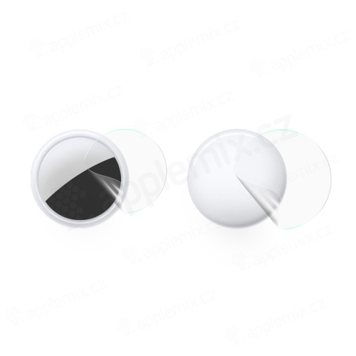 Ochranná fólie pro Apple AirTag - přední + zadní - čirá