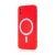 Kryt pre Apple iPhone X / Xs - Podpora MagSafe - silikónový - červený