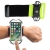Športové puzdro pre Apple iPhone - držiak na ruku - látka / silikón - zelené