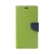 Puzdro Mercury Fancy Diary pre Apple iPhone Xs Max - stojan a priestor na dokumenty - zelené/modré