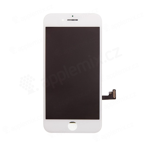 LCD panel + dotykové sklo (touch screen digitizér) pro Apple iPhone 7 - bílý - kvalita A