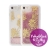 Kryt GUESS Palm Spring Rose pro Apple iPhone 6 / 6S / 7 / 8 - plastový - glitter / růžové třpytky
