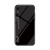 Kryt pre Apple iPhone Xr - sklo / guma - čierny