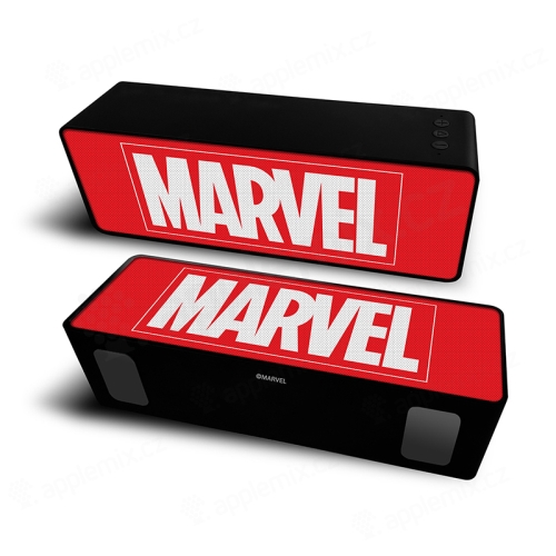 Reproduktor MARVEL Bluetooth - 10 W - červený / čierny