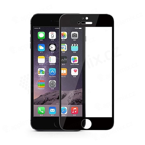 Super odolné tvrzené sklo Nillkin (Tempered Glass) na přední část Apple iPhone 6 Plus / 6S Plus - černý rámeček 0,3mm