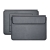 Puzdro / stojan pre Apple MacBook Pro / Air - 13" / 14" - syntetická koža - čierne
