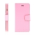 Mercury Sonata Diary case pre Apple iPhone 6 Plus / 6S Plus - stojan a priehradka na osobné dokumenty - ružová