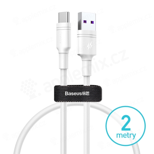 BASEUS USB-C - Synchronizačný a nabíjací kábel USB 3.0 - 2 m - biely