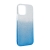 Kryt FORCELL Shining pre Apple iPhone 12 Pro Max - plast / guma - strieborný / modrý