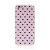 BABACO kryt pre Apple iPhone 6 / 6S - gumový - srdiečka - ružový