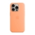 Originálny kryt pre Apple iPhone 15 Pro - MagSafe - silikónový - sorbetovo oranžový