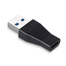 Redukce / adaptér USB-C samice / USB-A samec - podpora USB 3.0 - černá