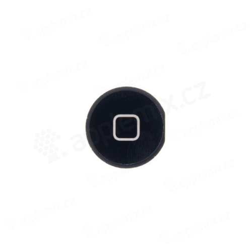 Tlačidlo Domov pre Apple iPad 2.gen. - čierne - kvalita A+