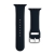 Remienok pre Apple Watch 49 mm / 45 mm / 44 mm / 42 mm - M / L - silikónový - kovová spona - čierny