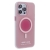 Kryt pre Apple iPhone 14 Pro - Podpora MagSafe - GOOD LUCK - Priesvitný - Ružový