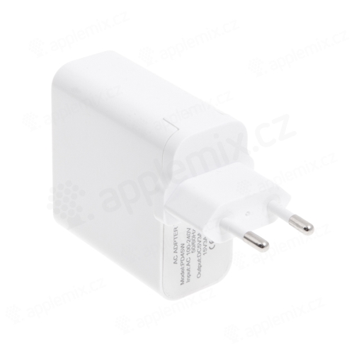45W EU napájecí adaptér / nabíječka - mini provedení - USB-C pro Apple iPhone / iPad / MacBook - bílý