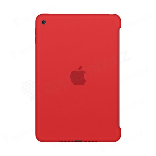 Originální kryt pro Apple iPad mini 4 - výřez pro Smart Cover - silikonový - červený