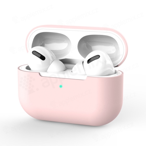 Pouzdro / obal pro Apple AirPods Pro - silikonové - růžové