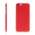 Ultra tenký plastový kryt pro Apple iPhone 6 / 6S - s prvkem pro ochranu skla kamery - červený