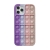 Kryt pro Apple iPhone 12 / 12 Pro - bubliny "Pop it" - silikonový - růžový / fialový