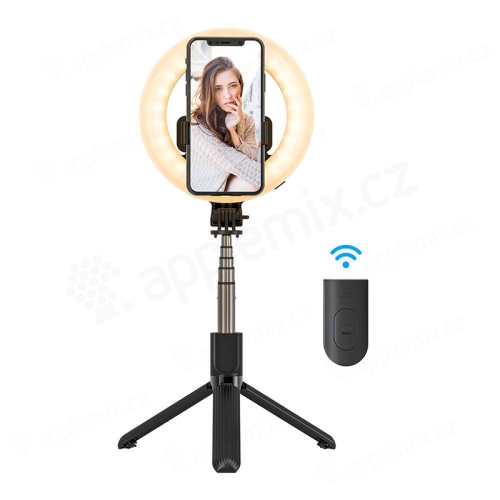 Bluetooth selfie tyč / tripod BLITZWOLF BW-BS8 - Bluetooth - černá