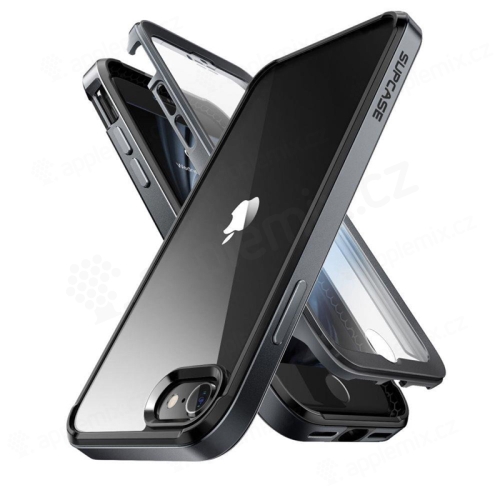 Kryt SUPCASE UB Edge pro Apple iPhone 7 / 8 / SE (2020) / SE (2022) + ochranná fólie - odolný - černý