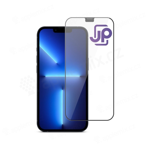 Tvrzené sklo (Tempered Glass) JP Easy Box pro Apple iPhone 13 Pro Max / 14 Plus - 2,5D - rámeček pro nalepení