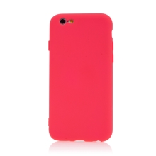 Kryt pro Apple iPhone 6 / 6S - příjemný na dotek - silikonový - růžový