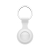 Obal / puzdro pre Apple AirTag - krúžok na kľúče - silikónové - biele