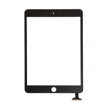 Dotykové sklo (touch screen) pro Apple iPad mini 3 bez IC konektoru - černé - kvalita A