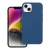 Kryt FORCELL pro Apple iPhone 14 - silikonový - tmavě modrý
