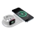 Bezdrôtová nabíjačka 2v1 Qi / nabíjacia podložka pre Apple iPhone / hodinky - podpora MagSafe - cestovná - biela