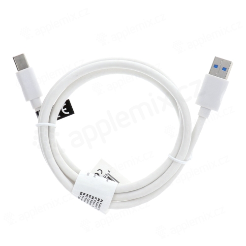 Synchronizačný a nabíjací kábel USB-C - USB - silný - 1 m - biely