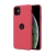NILLKIN Super matný kryt pre Apple iPhone 11 - plastový - s výrezom na logo - červený