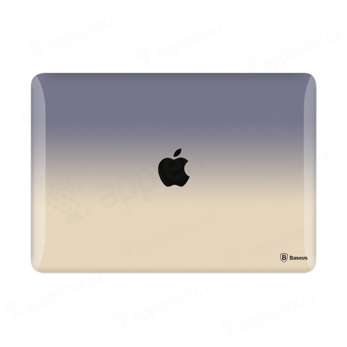 Obal / kryt BASEUS pro MacBook 12 Retina - plastový tenký - modrý