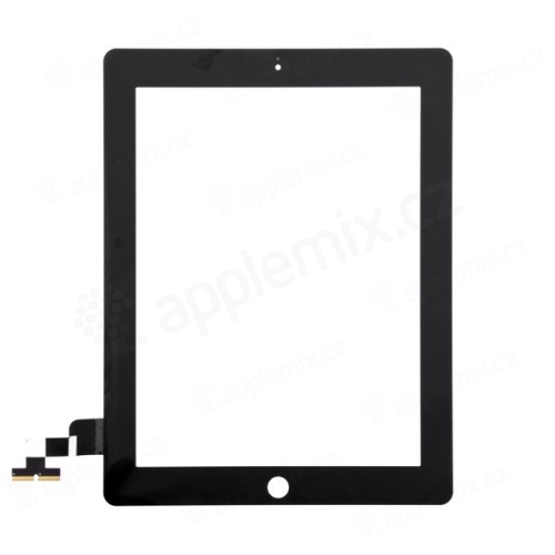 Dotykové sklo (dotyková vrstva) pre Apple iPad 2.gen. - čierne - kvalita A+