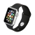 Remienok pre Apple Watch Ultra 49 mm / 45 mm / 44 mm / 42 mm - silikónový - čierny