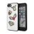 Kryt GUESS Iconic pro Apple iPhone 7 / 8 / SE (2020) / SE (2022) - plastový / gumový - bílý