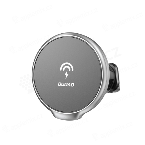 Držiak do auta DUDAO pre Apple iPhone + nabíjačku MagSafe - do mriežky ventilácie - okrúhly - čierny