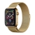 Remienok pre Apple Watch 45 mm / 44 mm / 42 mm - magnetický - nerezová oceľ - zlatý